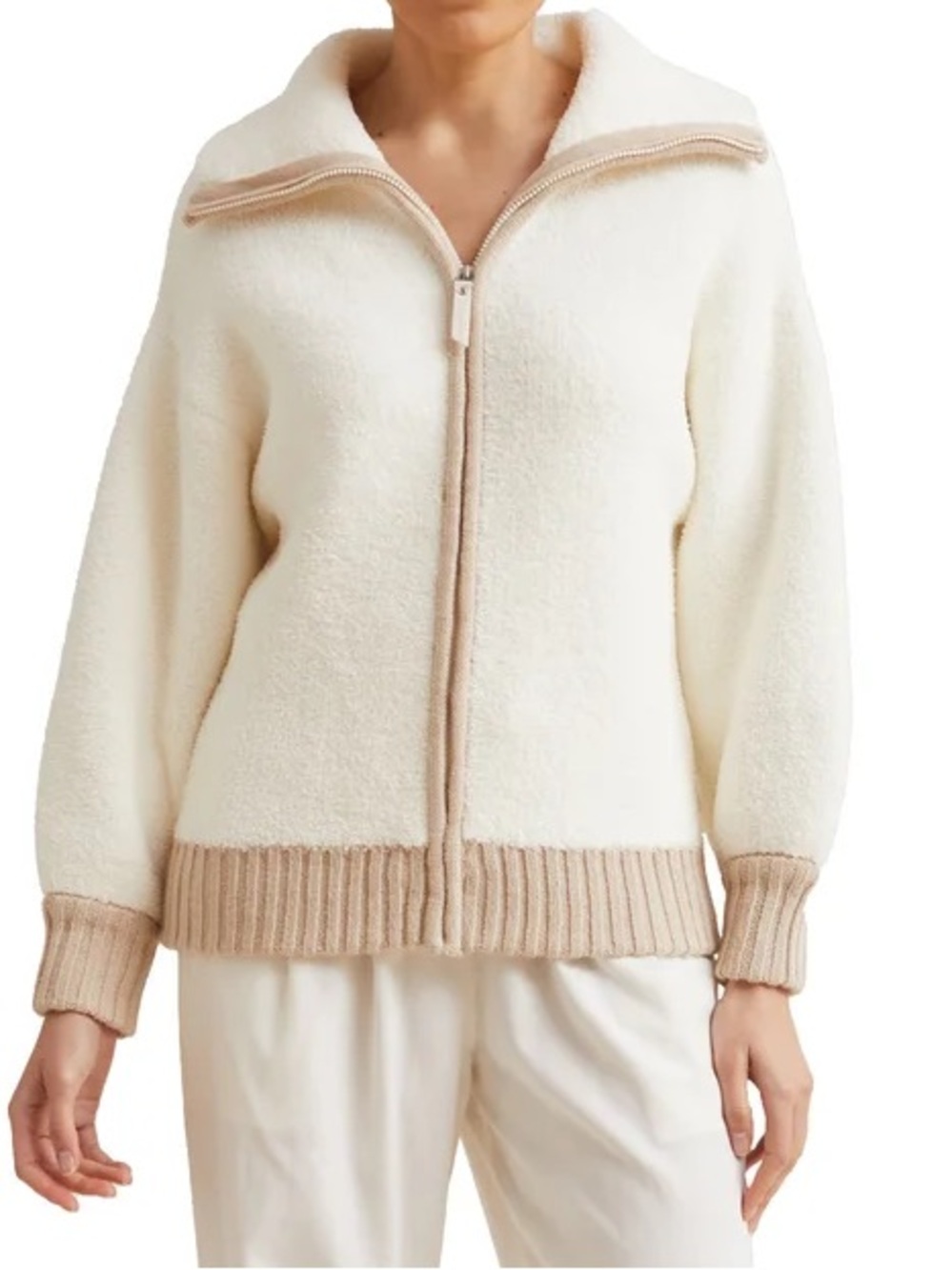 Kashwere Women's Cozy Full-Zip Jacket, Small, Medium & Large Available- NWT